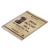 Matanuska Moose Milk Notizblock (Linke Seite)