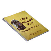 Matanuska Moose Milk Notizblock (Rechte Seite)