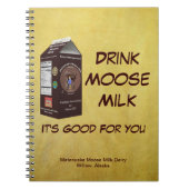 Matanuska Moose Milk Notizblock (Vorderseite)