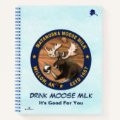 Matanuska Moose Milk Notizblock (Vorderseite)