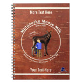 Matanuska Moose Milk Notizblock (Vorderseite)