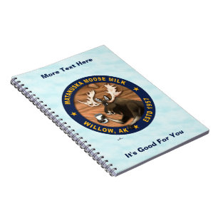 Matanuska Moose Milk Notizblock