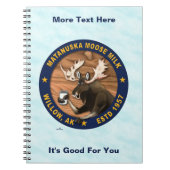 Matanuska Moose Milk Notizblock (Vorderseite)
