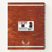 Matanuska Moose Milk Notizbuch (Rückseite)