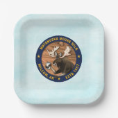 Matanuska Moose Milk Pappteller (Vorderseite)