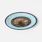 Matanuska Moose Milk Pappteller (Schrägansicht)