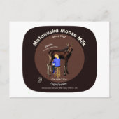 Matanuska Moose Milk Postkarte (Vorderseite)