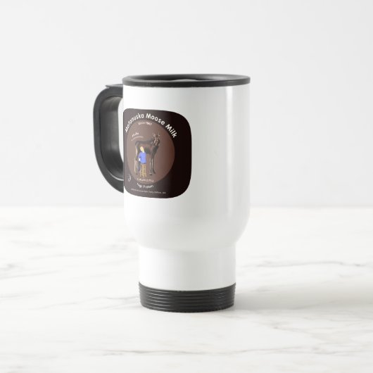 Matanuska Moose Milk Reisebecher (Vorderseite Links)