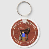 Matanuska Moose Milk Schlüsselanhänger (Vorderseite)