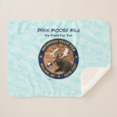 Matanuska Moose Milk Sherpadecke (Vorderseite (Horizontal))