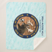 Matanuska Moose Milk Sherpadecke (Vorderseite)