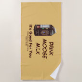 Matanuska Moose Milk Strandtuch (Vorderseite)