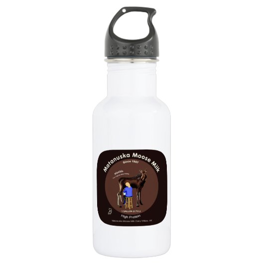 Matanuska Moose Milk Trinkflasche (Vorderseite)