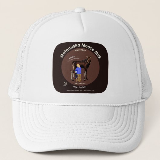 Matanuska Moose Milk Truckerkappe (Vorderseite)