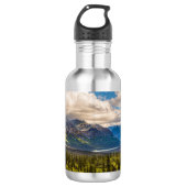 Matanuska-Tal, Südmitte Alaska #2 Edelstahlflasche (Vorderseite)