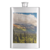 Matanuska-Tal, Südmitte Alaska #2 Flachmann (Vorderseite)