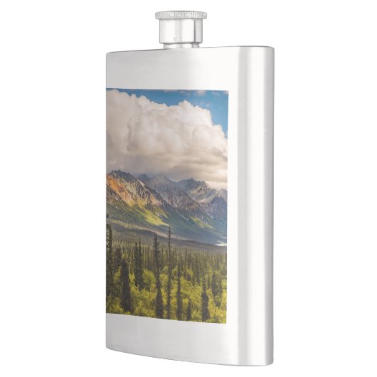 Matanuska-Tal, Südmitte Alaska #2 Flachmann (Links)