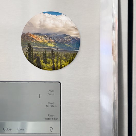 Matanuska-Tal, Südmitte Alaska #2 Magnet (In Situ (Kühlschrank))