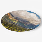 Matanuska-Tal, Südmitte Alaska #2 Pappteller (Schrägansicht)