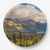 Matanuska-Tal, Südmitte Alaska #2 Pappteller (Vorderseite)