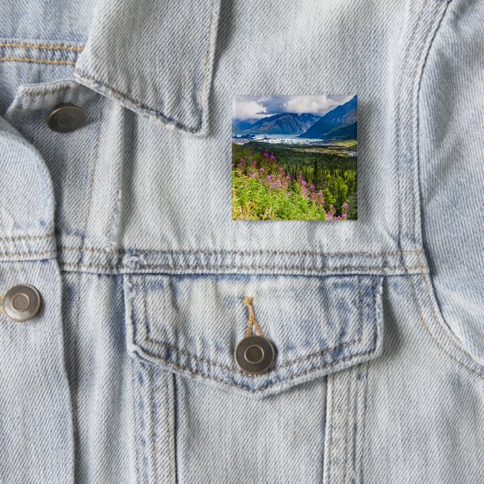 Matanuska-Tal, Südzentralalaska Button (Beispiel)