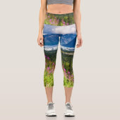 Matanuska-Tal, Südzentralalaska Capri Leggings (Vorderseite)