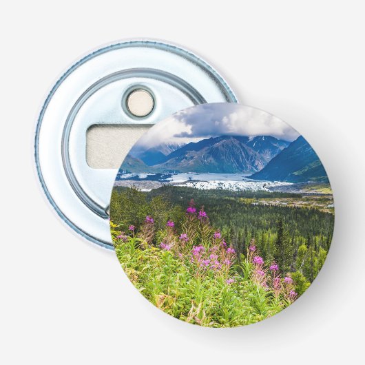 Matanuska-Tal, Südzentralalaska Flaschenöffner (Vorderseite)
