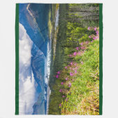 Matanuska-Tal, Südzentralalaska Fleecedecke (Vorderseite)