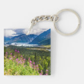 Matanuska-Tal, Südzentralalaska Schlüsselanhänger (Rückseite)