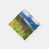 Matanuska-Tal, Südzentralalaska Serviette (Ecke)
