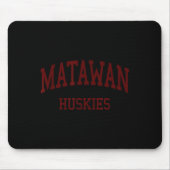 Matawan Regional High School Hs Aberdeen Nj Retro Mousepad (Vorne)