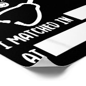 Match Day 2026 Future Doctor Physician Residency F Poster (Ecke)