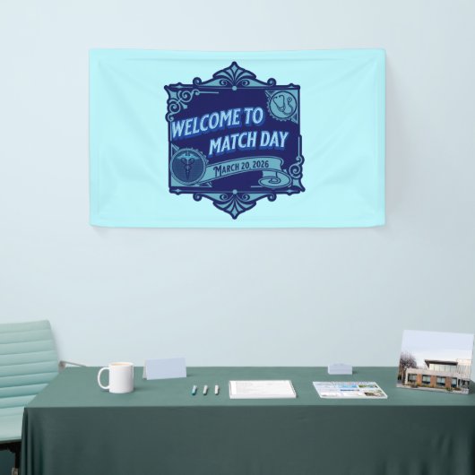 Match Day 2026 Residency Match Party Banner (Messeveranstaltung)