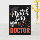Match Day Mutter des Arztes Residency Match Day 20 Karte (Gelbe Blume)
