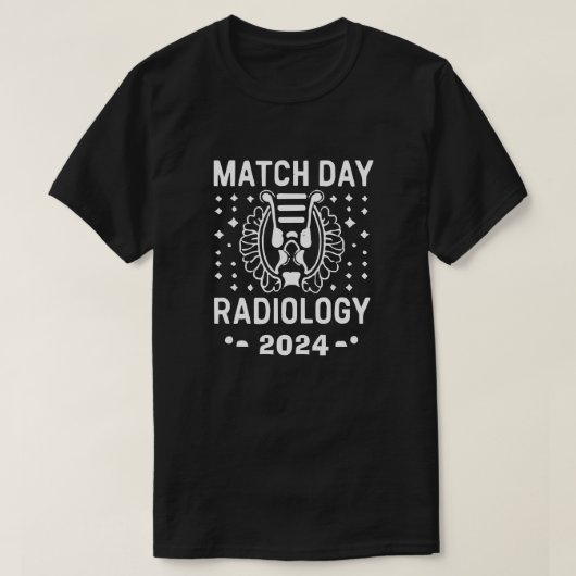 Match Day Radiology 2024 T-Shirt (Design vorne)