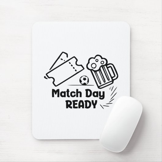Match Day Ready Mousepad (Mit Mouse)