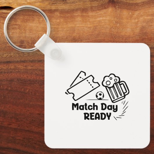 Match Day Ready Schlüsselanhänger (Vorderseite)