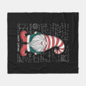 Match Gnome Family Matching Group Weihnachts-Party Fleecedecke (Vorderseite (Horizontal))