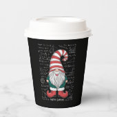 Match Gnome Family Matching Group Weihnachts-Party Pappbecher (Vorderseite)