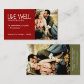 Match-Hersteller-Visitenkarte der Paar-Therapie-| Visitenkarte (Vorne/Hinten)