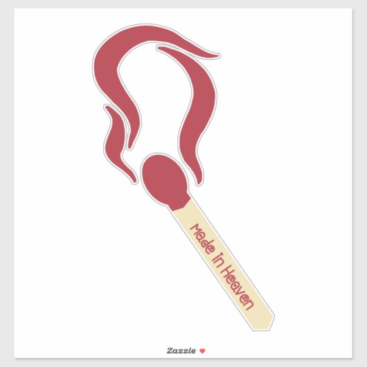 Match Made in Heaven Aufkleber (Blatt)