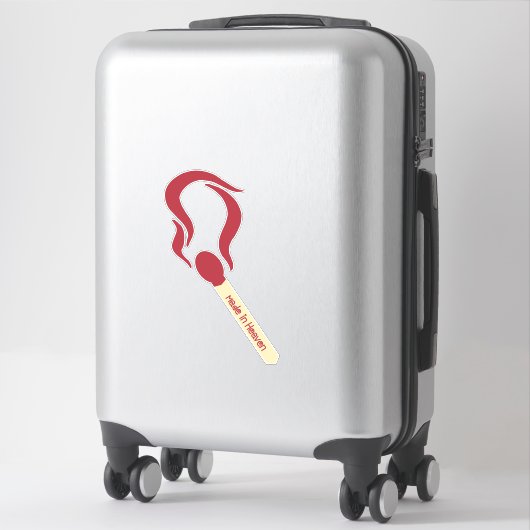 Match Made in Heaven Aufkleber (Koffer)