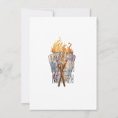 Match Made in Heaven BachelorX Party Einladung (Rückseite)