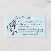 Match Made In Heaven Display Bridal Shower  Begleitkarte (Vorderseite)