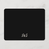 Match Made in Heaven Handwriting Enclosure Card Begleitkarte (Rückseite)