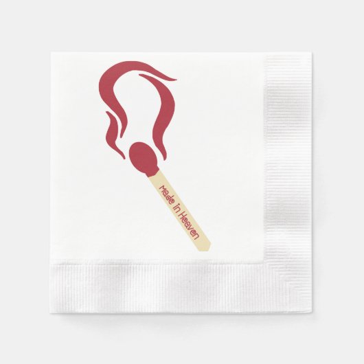 Match Made in Heaven Serviette (Vorderseite)