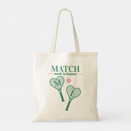 Match Made in Heaven Tennis Bachelorette Bridemaid Tragetasche