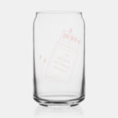 Match Made in Heaven Wedding Brautparty Bevorzugun Dosenglas (Rückseite)