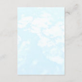 Match Made In Heaven Wedding Details Begleitkarte (Rückseite)