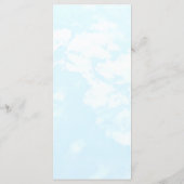 Match Made In Heaven Wedding Menükarte (Rückseite)